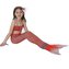 Kostým Mořská Panna Mermaid 3-pack Red Sea 140