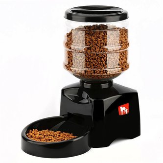 Automatický dávkovač granulí 5.5 L Černá Automatický dávkovač granulí 5.5 L Černá