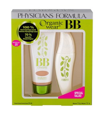 Physicians Formula Organic Wear BB krém SPF20 35 ml + řasenka 7,5 g Ultra Black