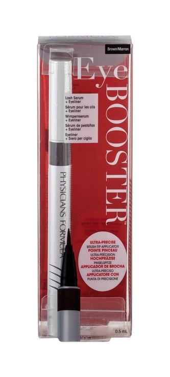 Physicians Formula Eye Booster Oční linka Lash 2in1 Brush-Tip Applicator 0,5 ml Deep Brown pro ženy