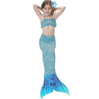 Kostým Mořská Panna Mermaid 3-pack Sky Blue 150