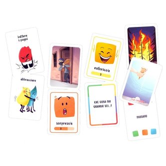 Il gioco delle emozioni  - gra językowa język włoski Il gioco delle emozioni  - gra językowa język włoski