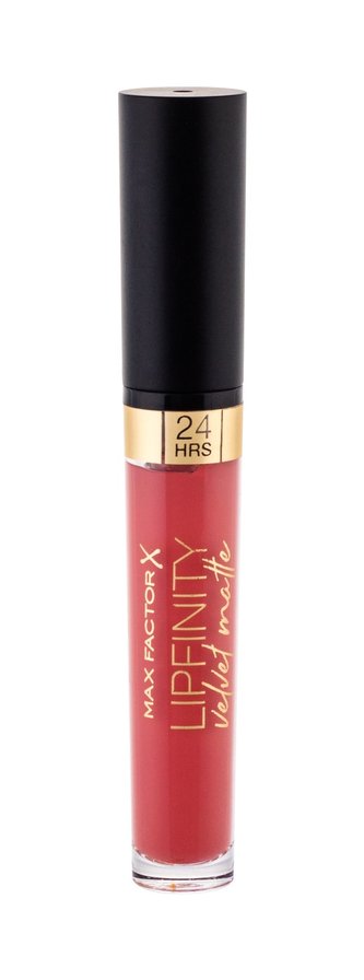 Max Factor Lipfinity Rtěnka Velvet Matte 24HRS 3,5 ml 045 Posh Pink pro ženy
