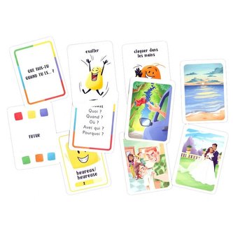 Le jeu des émotions - gra językowa (francuski)