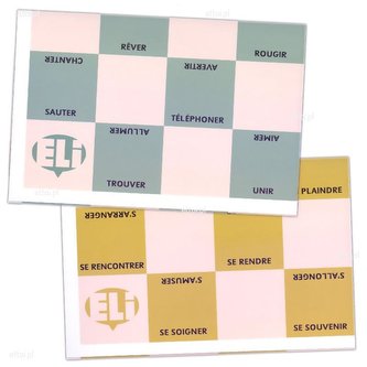 Le Damier des Verbes - gra językowa (francuski) Le Damier des Verbes - gra językowa (francuski)