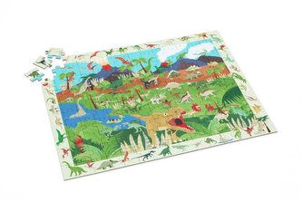 Scratch Puzzle obserwacyjne- Mapa Świata 150 elementów