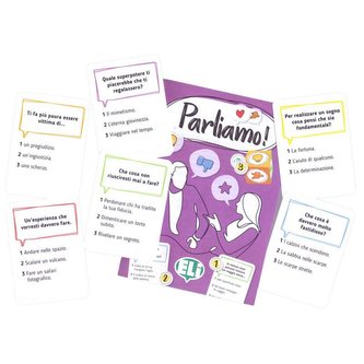 Parliamo! - gra językowa z polską instrukcją (włoski) Parliamo! - gra językowa z polską instrukcją (włoski)