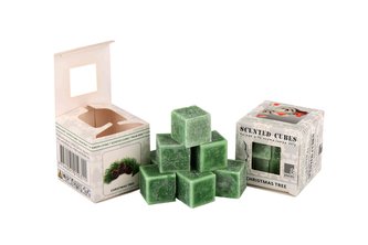 Vonný vosk Scented cubes - christmas tree (vánoční strom)