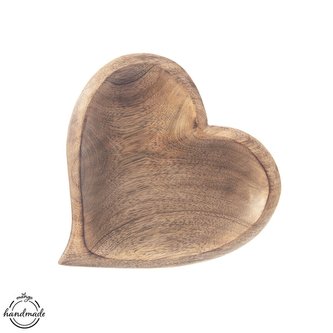 Servírovací tác MANGO srdce 20x20 cm