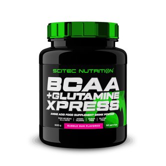 Scitec Nutrition BCAA + Glutamine Xpress 600 g bubble gum (žvýkačka)