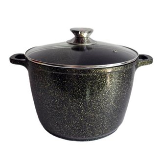 HRNEC S POKLICÍ KITCHISIMO 24X16,5 SLITINA HLINÍKŮ