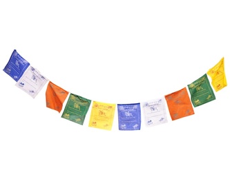 Tibetské modlitební vlaječky Wishes Prayer 20 x 24 cm 10ks