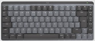 Logitech MX Mechanical Mini for Mac Minimalist Wireless Illuminated Keyboard  - PALE GREY - US INT'L - EMEA