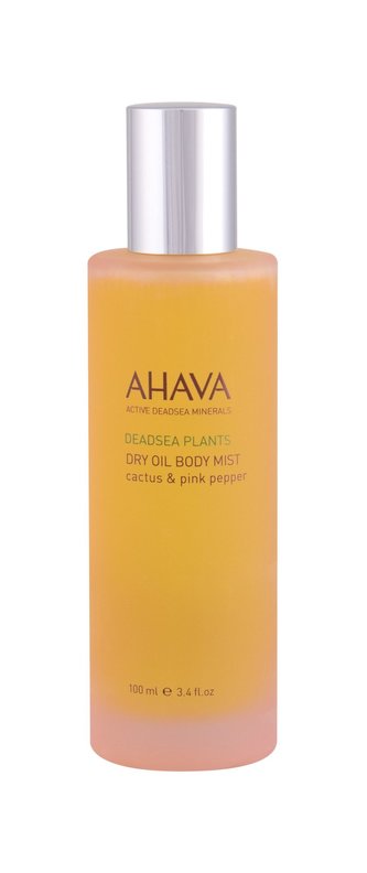AHAVA Deadsea Plants Tělový olej Dry Oil Body Mist 100 ml Cactus & Pink Pepper pro ženy