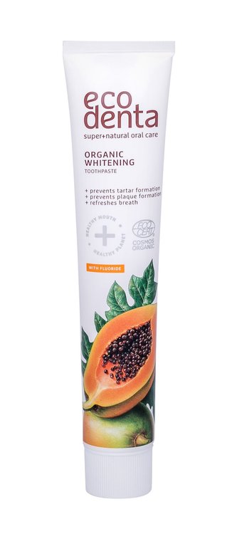 Ecodenta Organic Zubní pasta Papaya 75 ml Whitening unisex