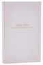 KJV Holy Bible: Pocket New Testament with Psalms and Proverbs, White Softcover, Red Letter, Comfort Print: King James Ve