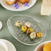 Velikonoční talíř | TIGRE | sklo | 19x14cm | ES23 845067 Homla