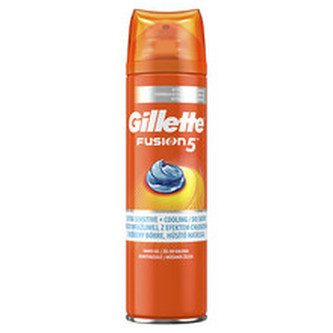 Gillette Fusion 5 Gel na holení Ultra Sensitive + Cooling 200 ml pro muže