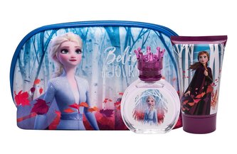 Disney Frozen II toaletní voda 50 ml + sprchový gel 100 ml + kosmetická taštička