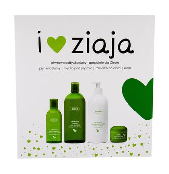 Ziaja Natural Olive sprchový gel 500 ml + tělové mléko 400 ml + denní pleťová péče 50 ml + micelární voda 200 ml