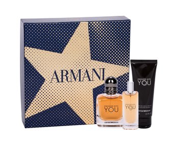 Giorgio Armani Emporio Armani toaletní voda 50 ml + sprchový gel 75 ml + toaletní voda 15 ml