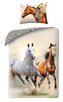 HALANTEX Povlečení ve vaku Koně  Bavlna, 140/200, 70/90 cm