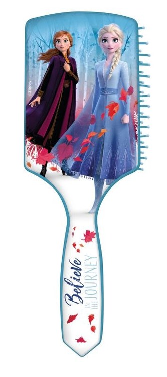 EUROSWAN Hřeben kartáč na vlasy Ledové Království 2 hranatý