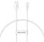 Baseus Superior Series Fast Charging Datový Kabel USB - USB-C 100W 0.25m Moon White