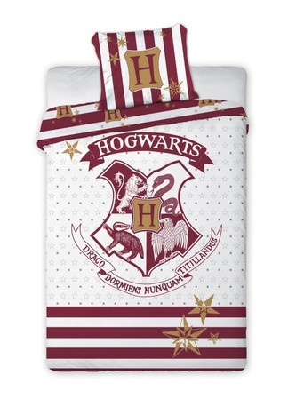 FARO Povlečení Harry Potter white  Bavlna, 140/200, 70/90 cm