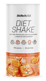 BioTech USA Diet Shake 720g slaný karamel
