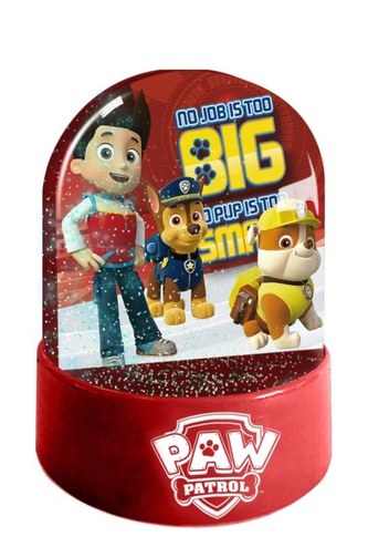 EUROSWAN Vodní těžítko Paw Patrol Plast, 9x7 cm
