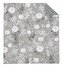 DETEXPOL Přehoz na postel Květy grey  Polyester, 170/210 cm