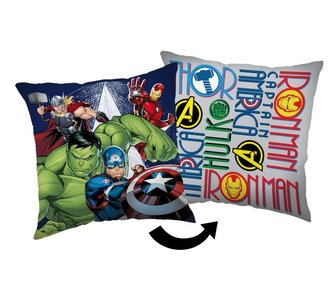 JERRY FABRICS Povlak na polštářek Avengers Heroes  Bavlna, 40/40 cm