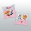 HERDING Polštářek Paw Patrol Skye a Everest  Polyester, 40/40 cm