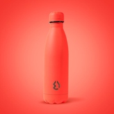 Water Revolution Nerezová Termo láhev na pití fluo korálová  Potravinářská nerezová ocel 18/8, 500 ml