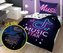 DETEXPOL Povlečení Music Star svítící  Bavlna, 140/200, 70/80 cm
