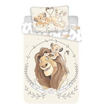Povlečení do postýlky Lví Král baby 100/135, 40/60