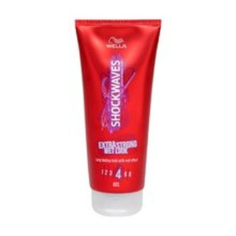 Wella Shockwaves Gel na vlasy Extra Strong Wet Look 200 ml pro ženy