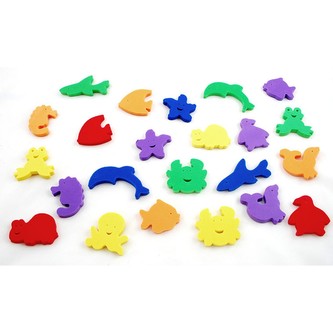 Vanolepky 24ks vodní svět vícebarevné