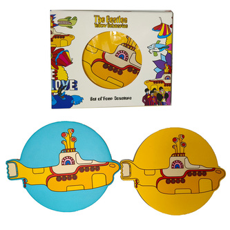 Sada 4 podtácků - The Beatles - Yellow Submarine