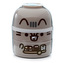 Krabička na oběd se dvěma patry, vidličkou a lžící Bento Box Kočka Pusheen