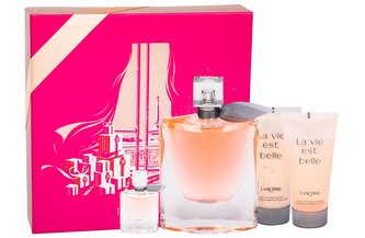 Lancôme La Vie Est Belle parfémovaná voda 100 ml + tělové mléko 50 ml + sprchový gel 50 ml + parfémovaná voda 4 ml
