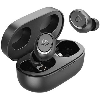 Soundpeats TrueFree 2 bezdrátová sluchátka, černá
