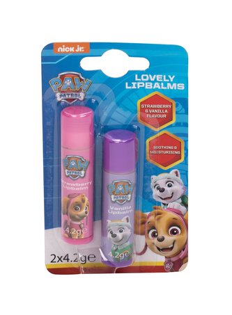 Nickelodeon Paw Patrol balzám na rty 4,2 g + balzám na rty 4,2 g Vanilla