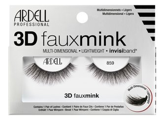 Ardell 3D Faux Mink Umělé řasy 859 1 ks Black pro ženy