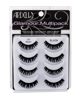 Ardell Glamour Umělé řasy Multipack 4 ks Black pro ženy