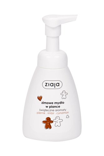 Ziaja Gingerbread Tekuté mýdlo Winter Foam Soap 250 ml pro ženy