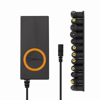 SBOX univerzální adaptér pro notebooky, 90W, černá (A-901) SBOX univerzální adaptér pro notebooky, 90W, černá (A-901)