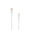 SBOX kabel iPhone/8pin M- typ C M, 1m, retail, bílá