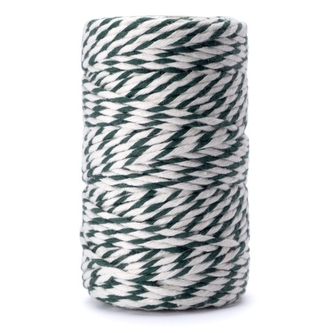 Provázek potravinářský bavlna 250g/166m bílozelená  COMBI